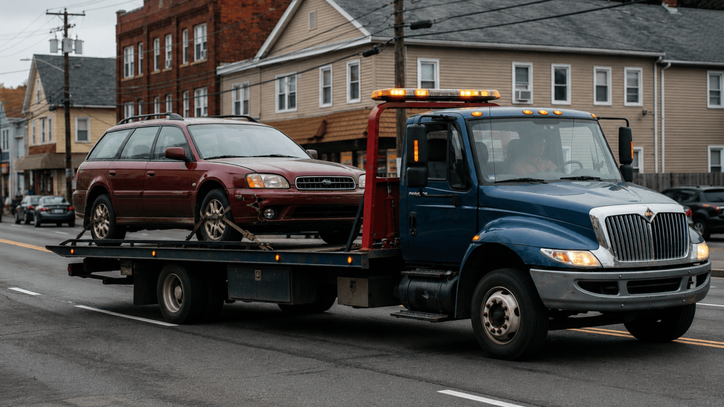Car Towing Service, Bridgeport, CT